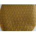 Set stropdas pochet manchetknopen goudgeel zwart Fantasy